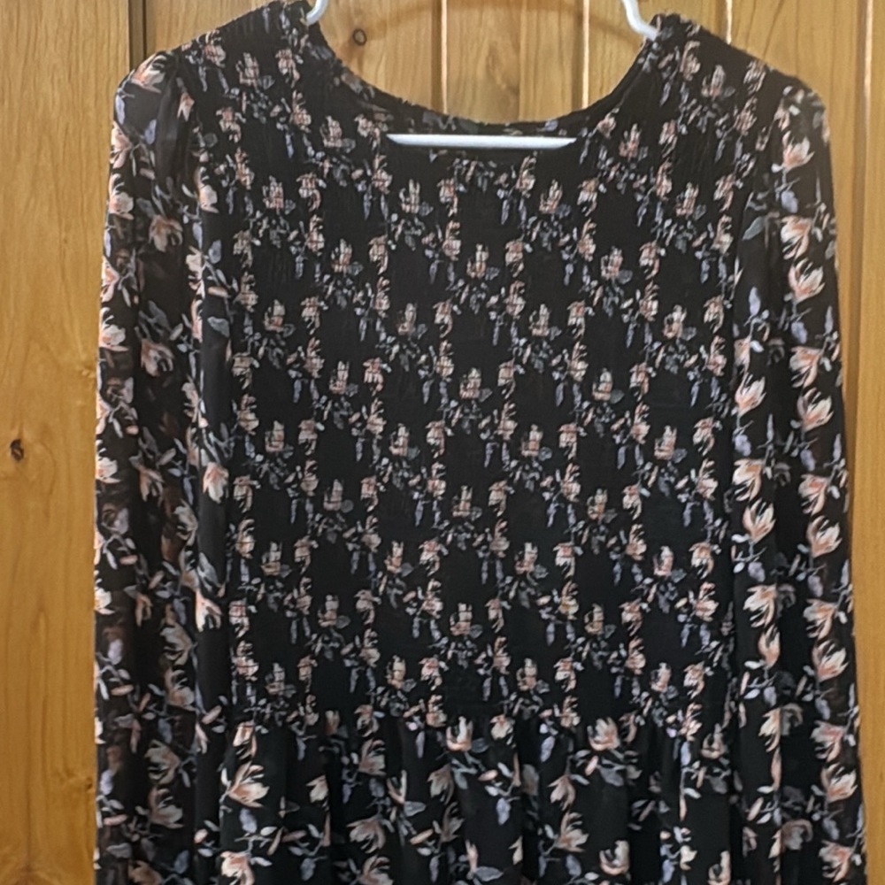 Floral Long Sleeve Dress